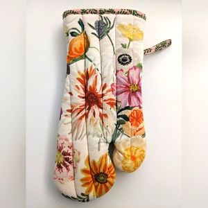 New! Nathalie Lete Anthropologie Floral Oven Mitt